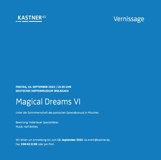 Magical DreamsVI Wolnzach 2022 - Information