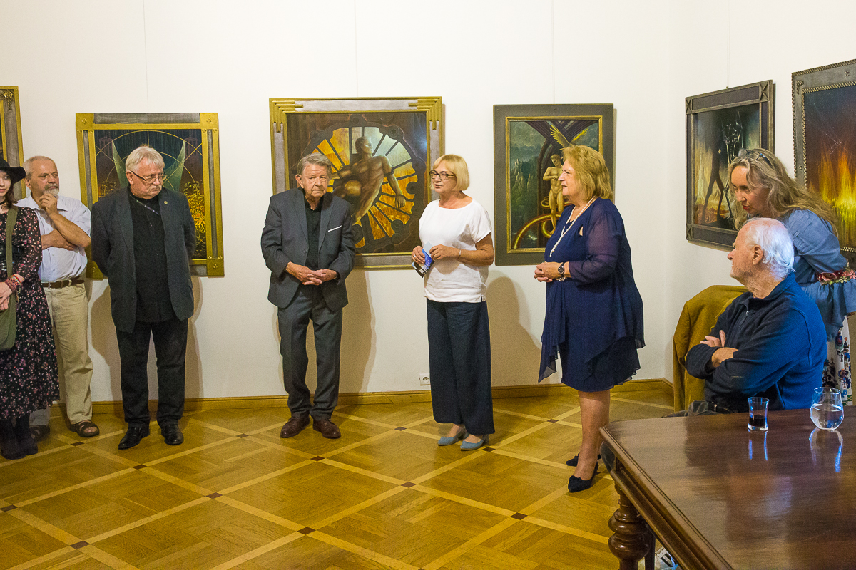 Vernissage Angerer der Ältere im Königsschloß Niepolomice