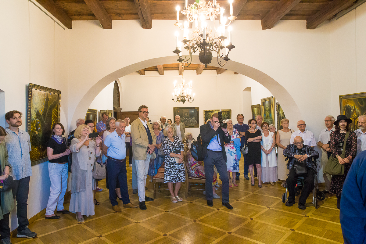 Vernissage Angerer der Ältere im Königsschloß Niepolomice