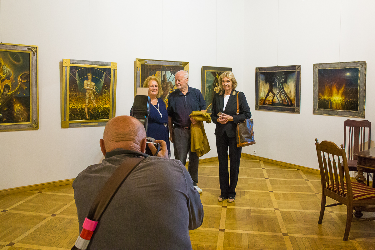 Vernissage Angerer der Ältere im Königsschloß Niepolomice