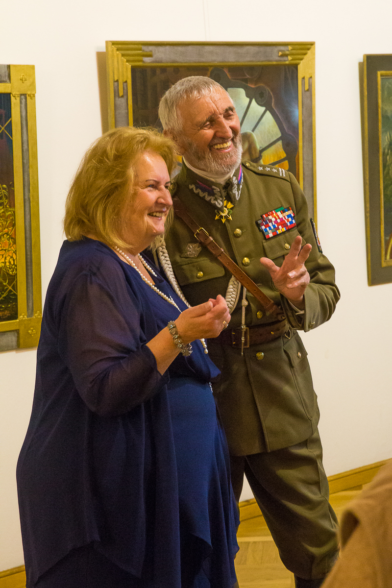 Vernissage Angerer der Ältere im Königsschloß Niepolomice