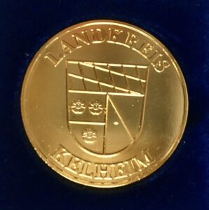Goldmedaille für kulturelle Verdienste um den Landkreis Kelheim
