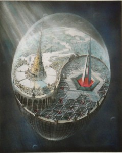 Michael Ende Ausstellung Leihgabe Yin Yang