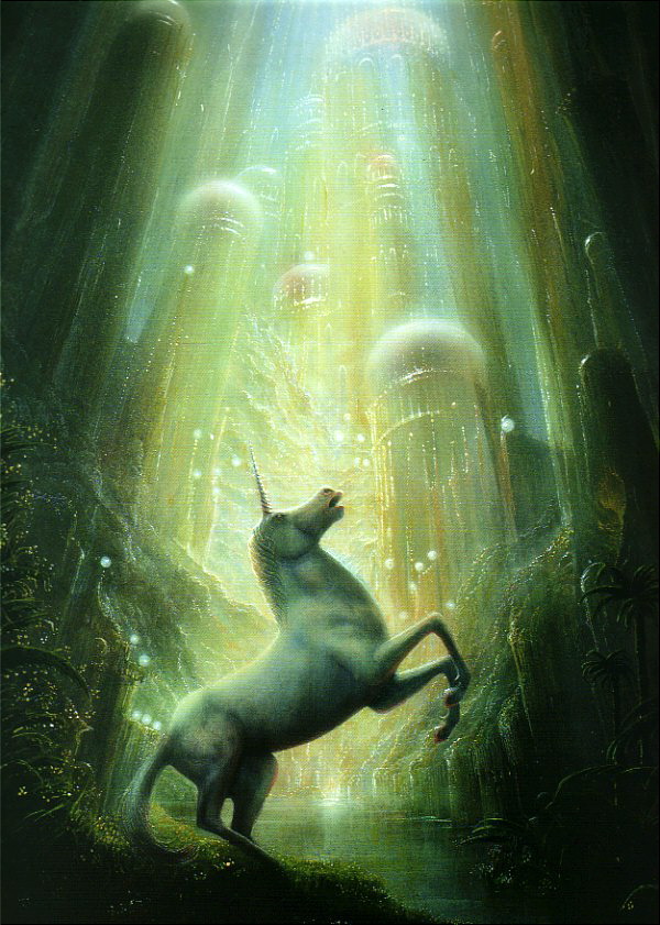 Einhorn in der Domschlucht