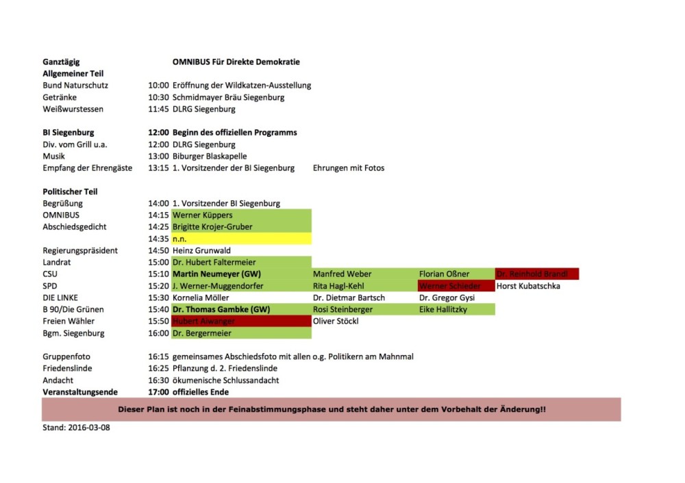 Ablaufplan April 2016